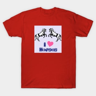 I heart Horses T-Shirt